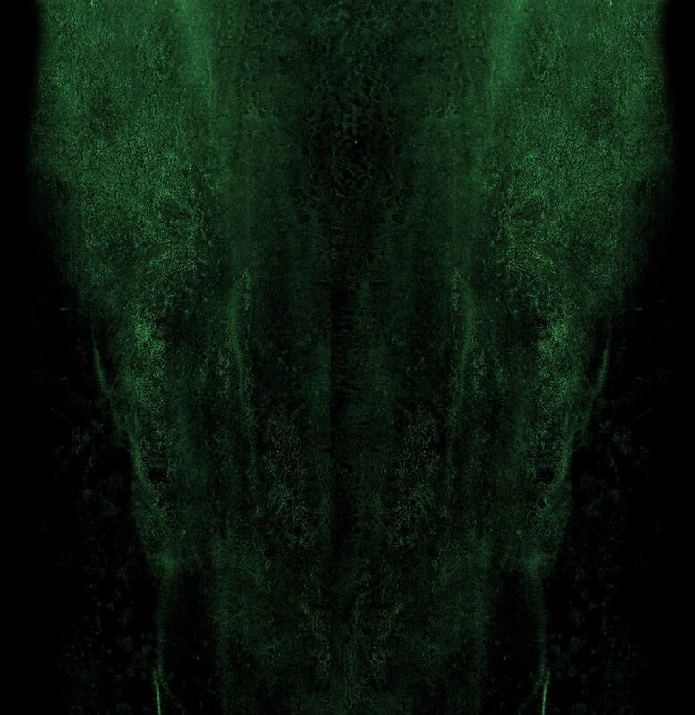 dark green textured pattern