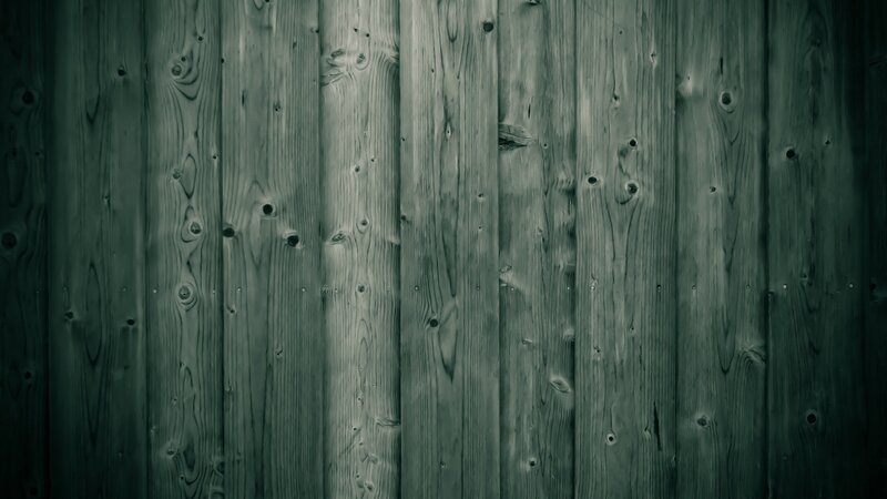 dark green wooden planks