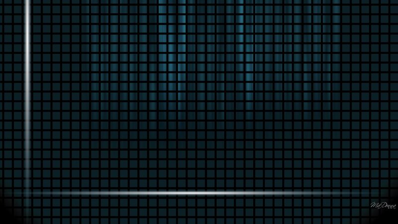 Dark Grid Pattern — Black
