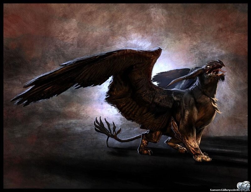 dark griffin creature