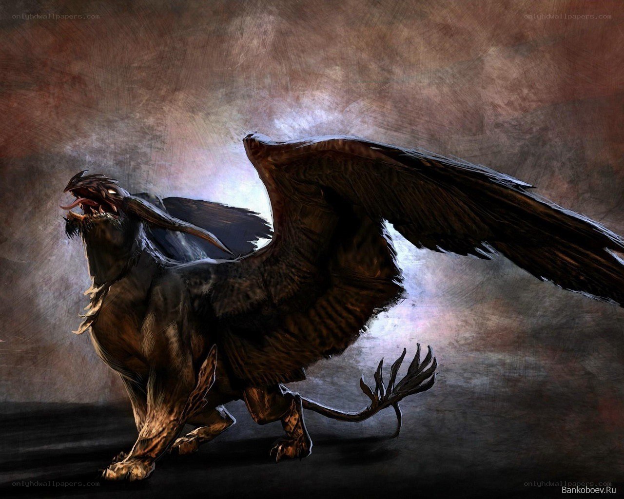 dark griffin creature