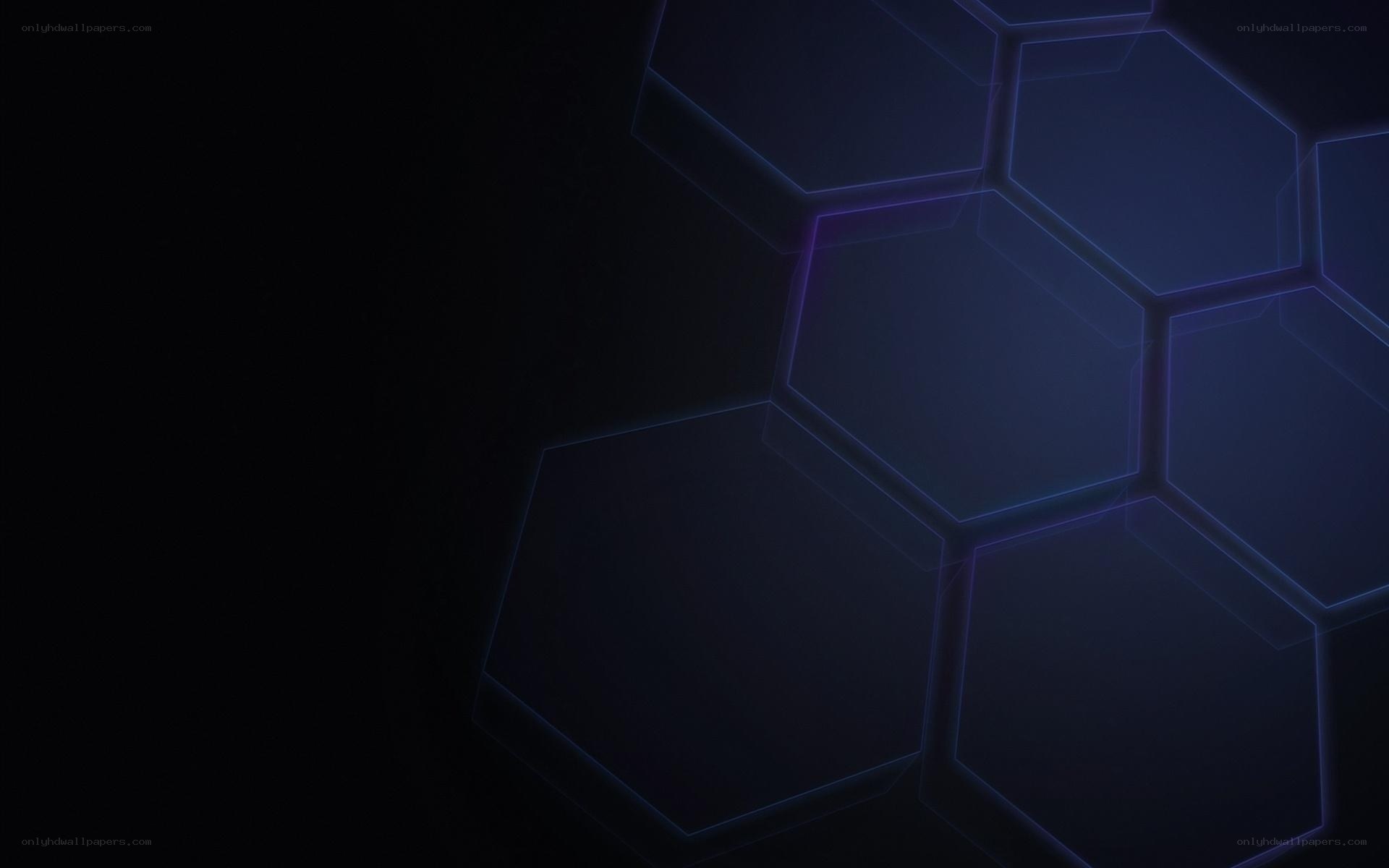 dark hexagonal pattern