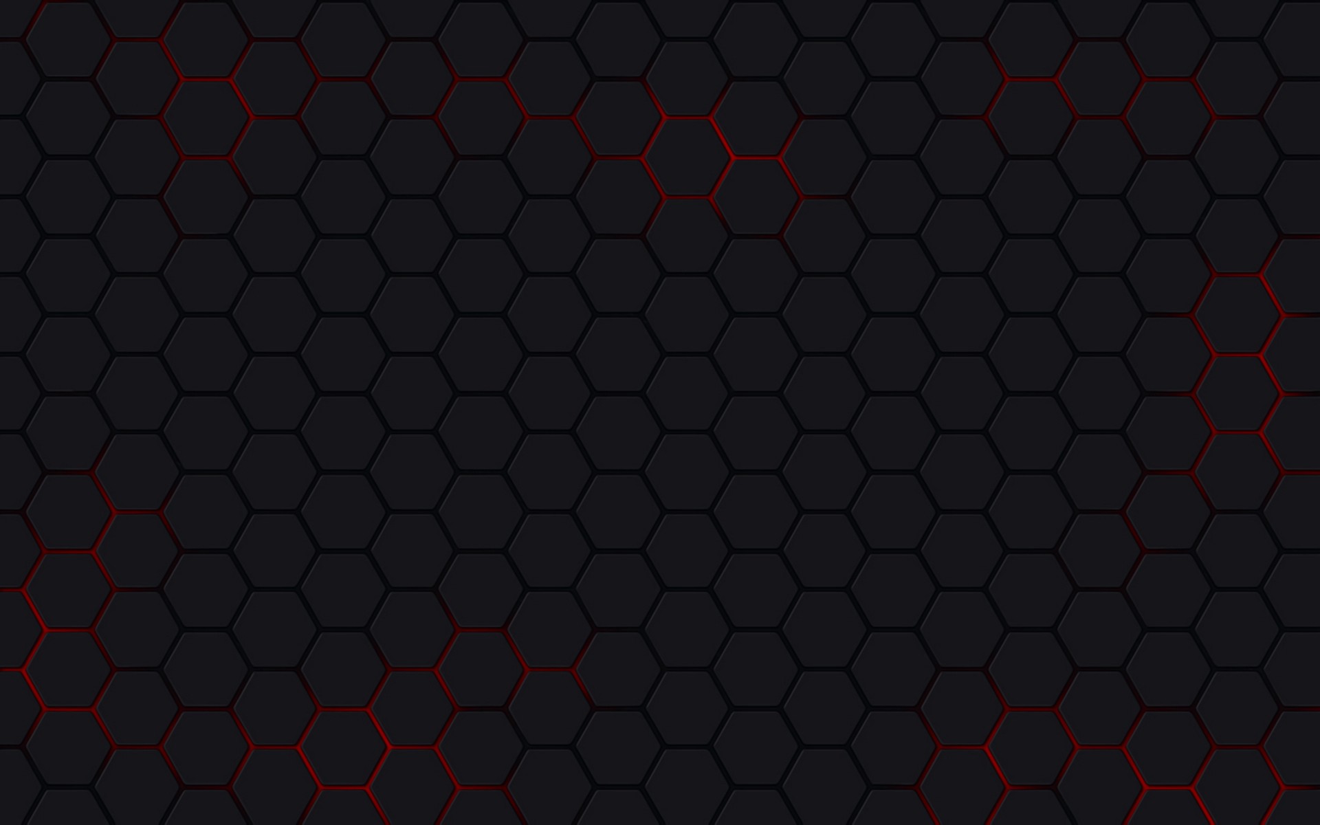 dark hexagonal pattern