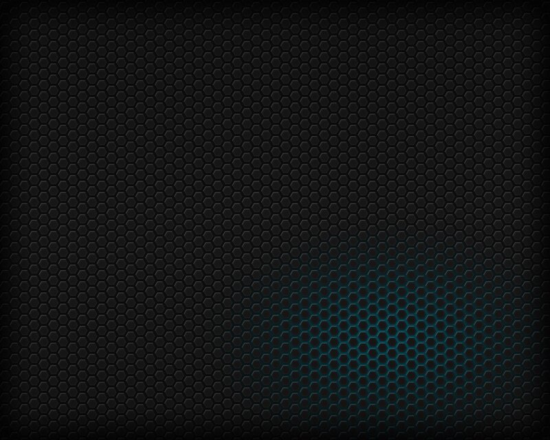 dark hexagonal pattern with blue glow