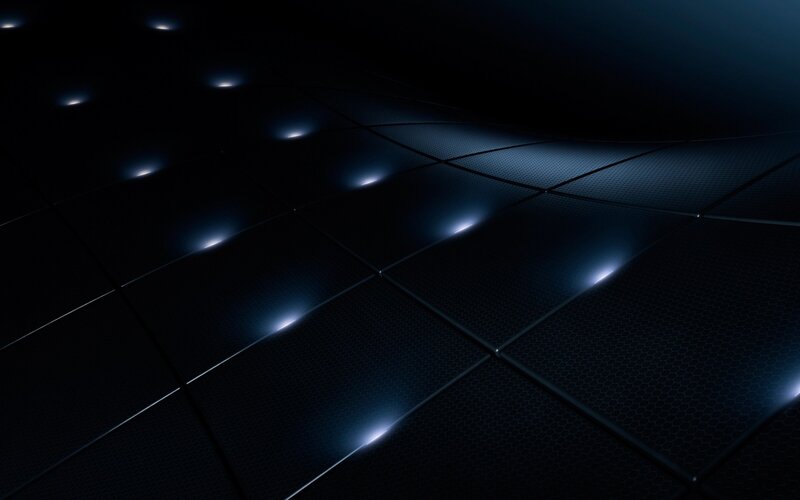 Dark Hexagonal Tiles