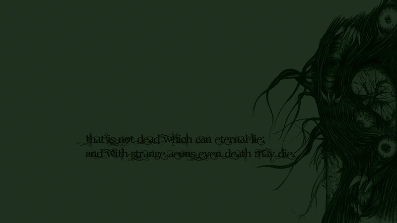 dark horror illustration