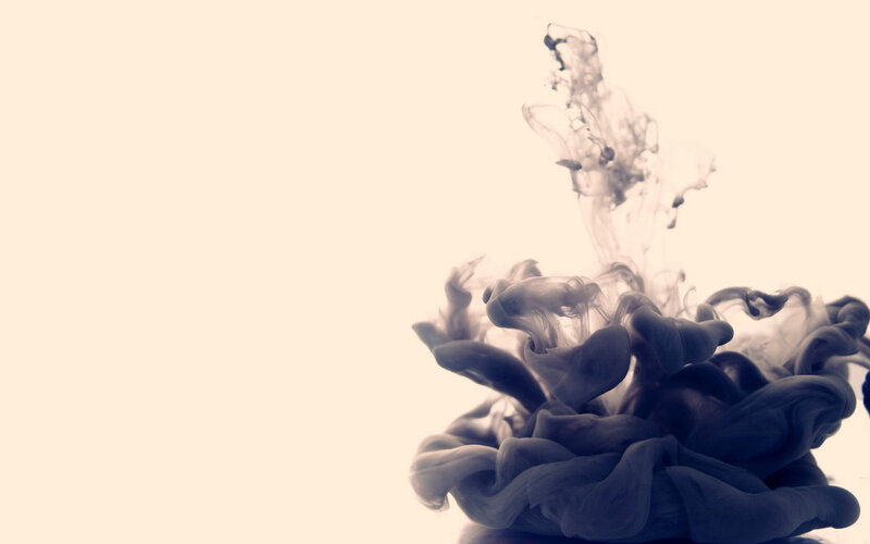 Dark Ink in Water — Black