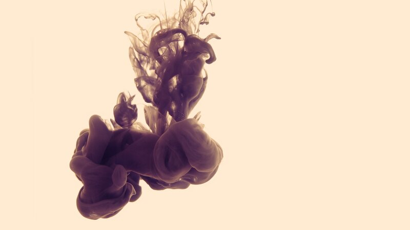 Dark Ink in Water — Brown, Serene