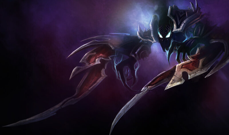 Dark Insectoid Creature — Purple