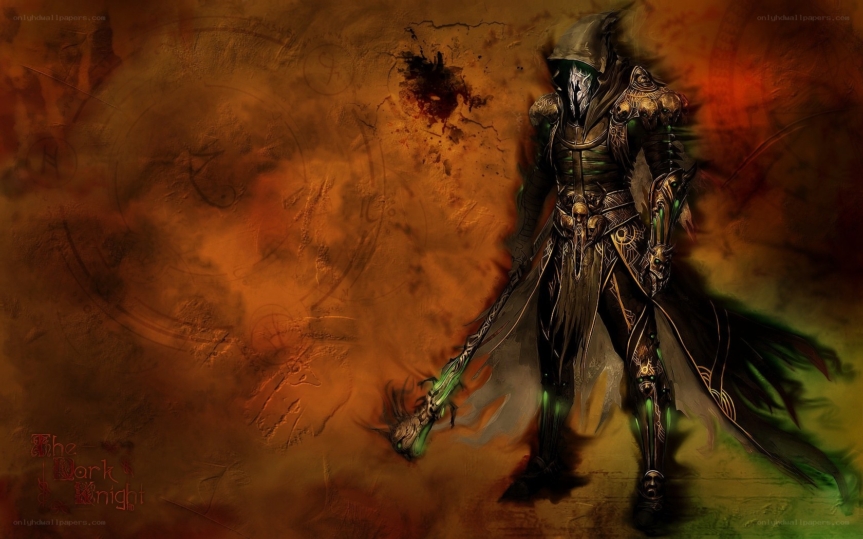 dark knight fantasy character