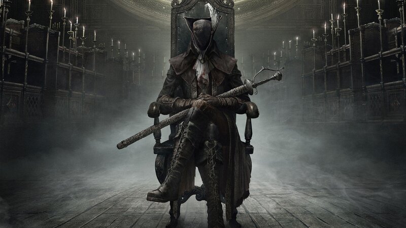 Dark knight on a throne