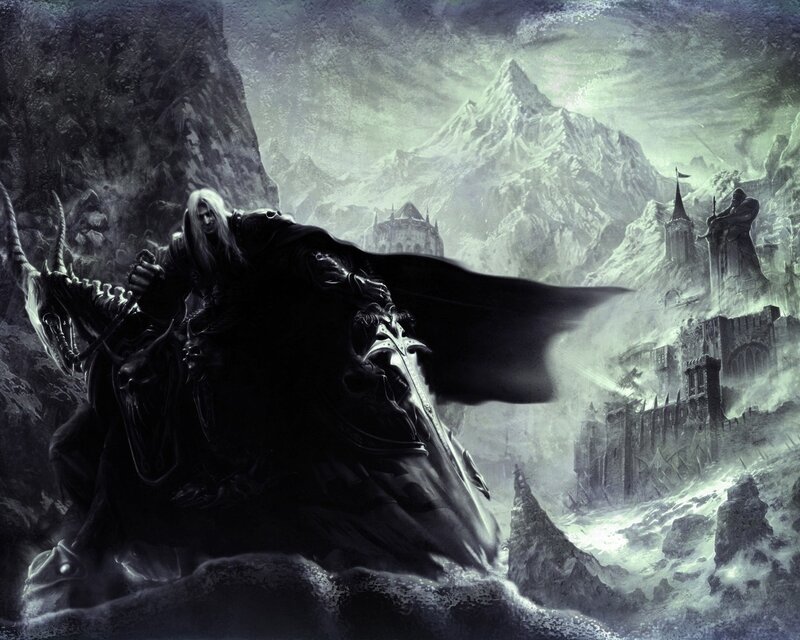 Dark Knight on Horse