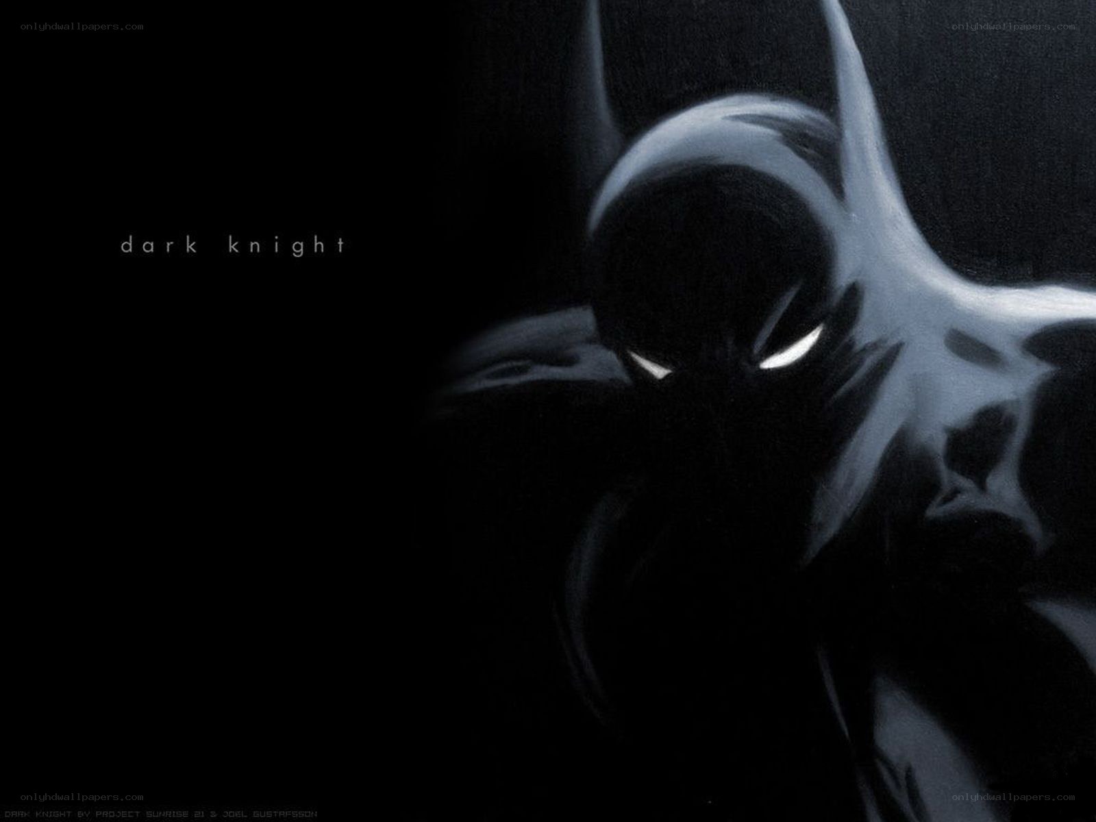 Dark Knight silhouette