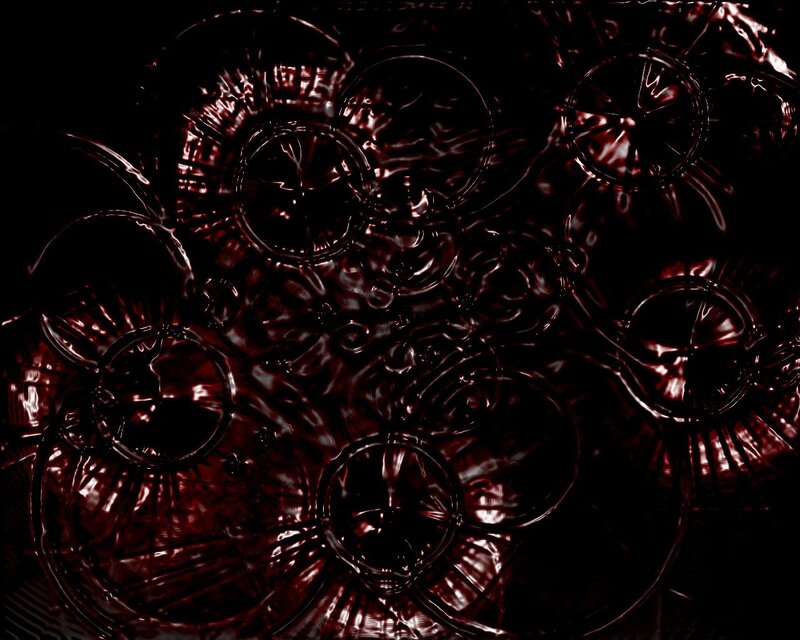 dark liquid bubbles abstract