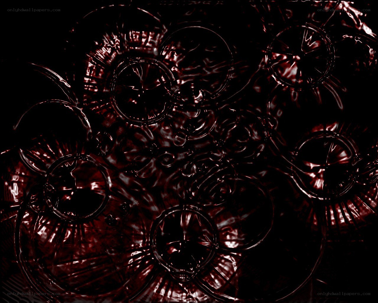 dark liquid bubbles abstract