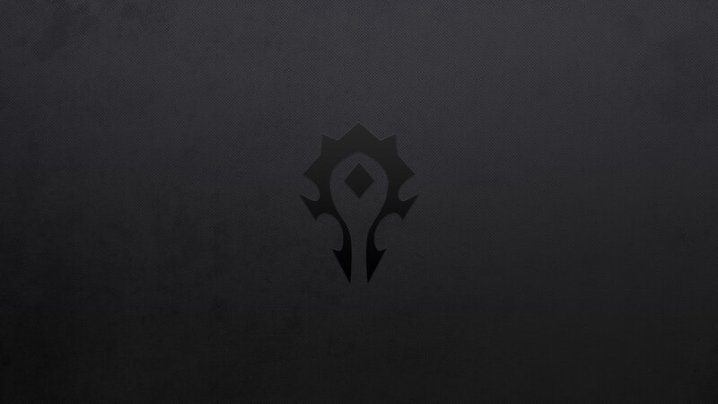 Dark Logo on Textured Background
