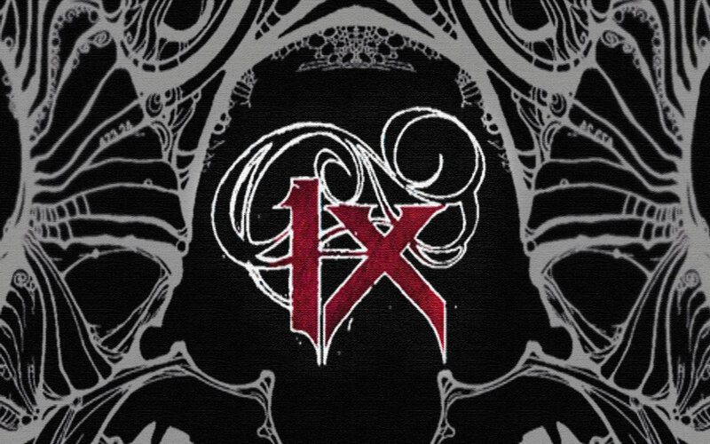 dark logo with red symbol