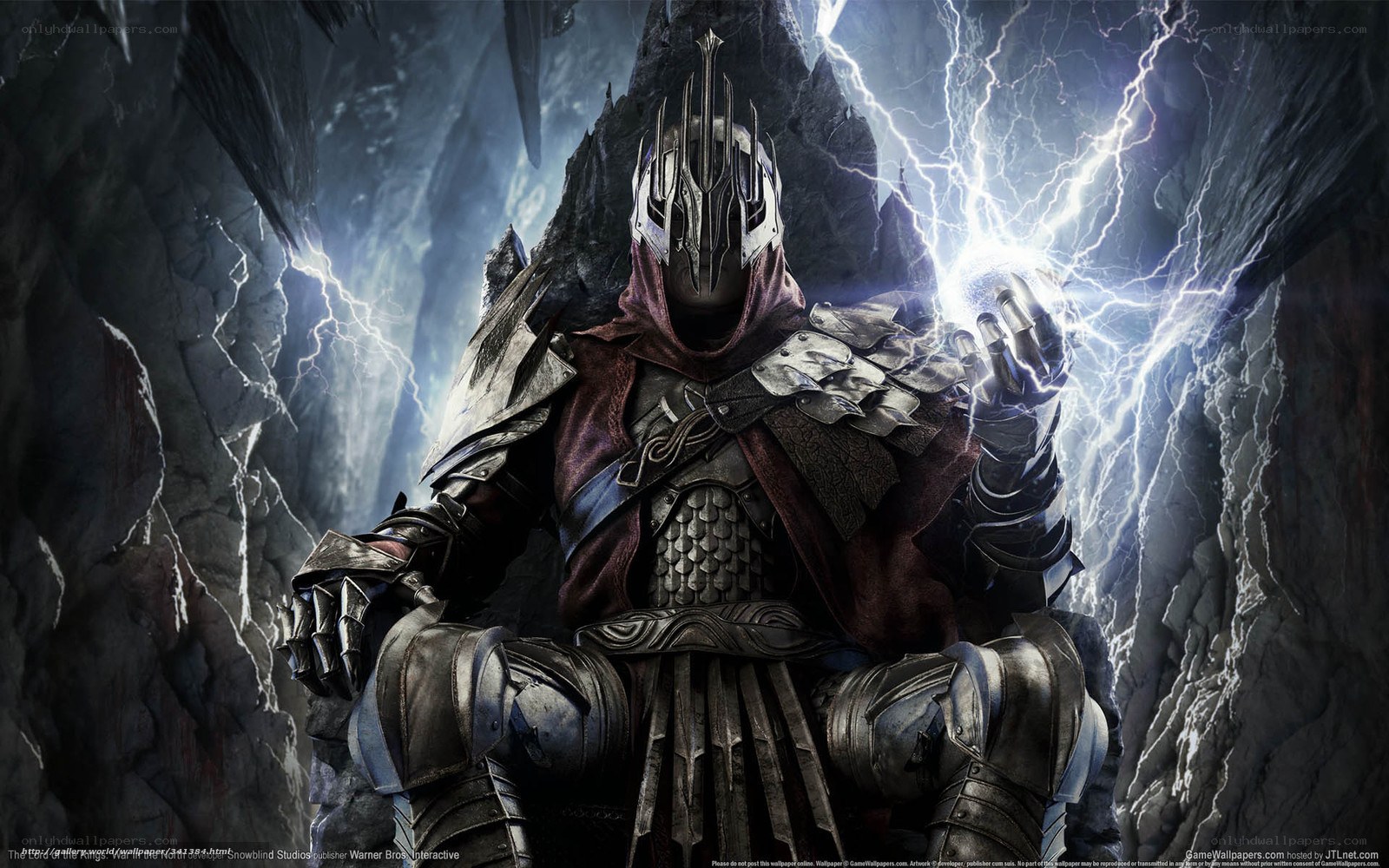 Dark Lord with lightning