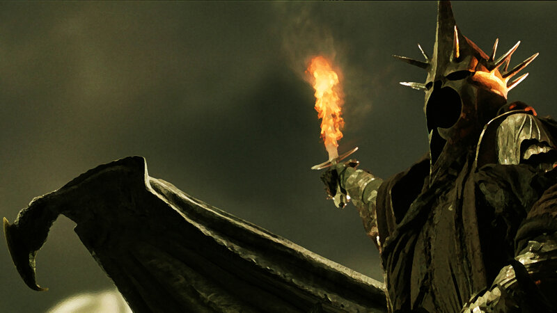 Dark Lord with torch