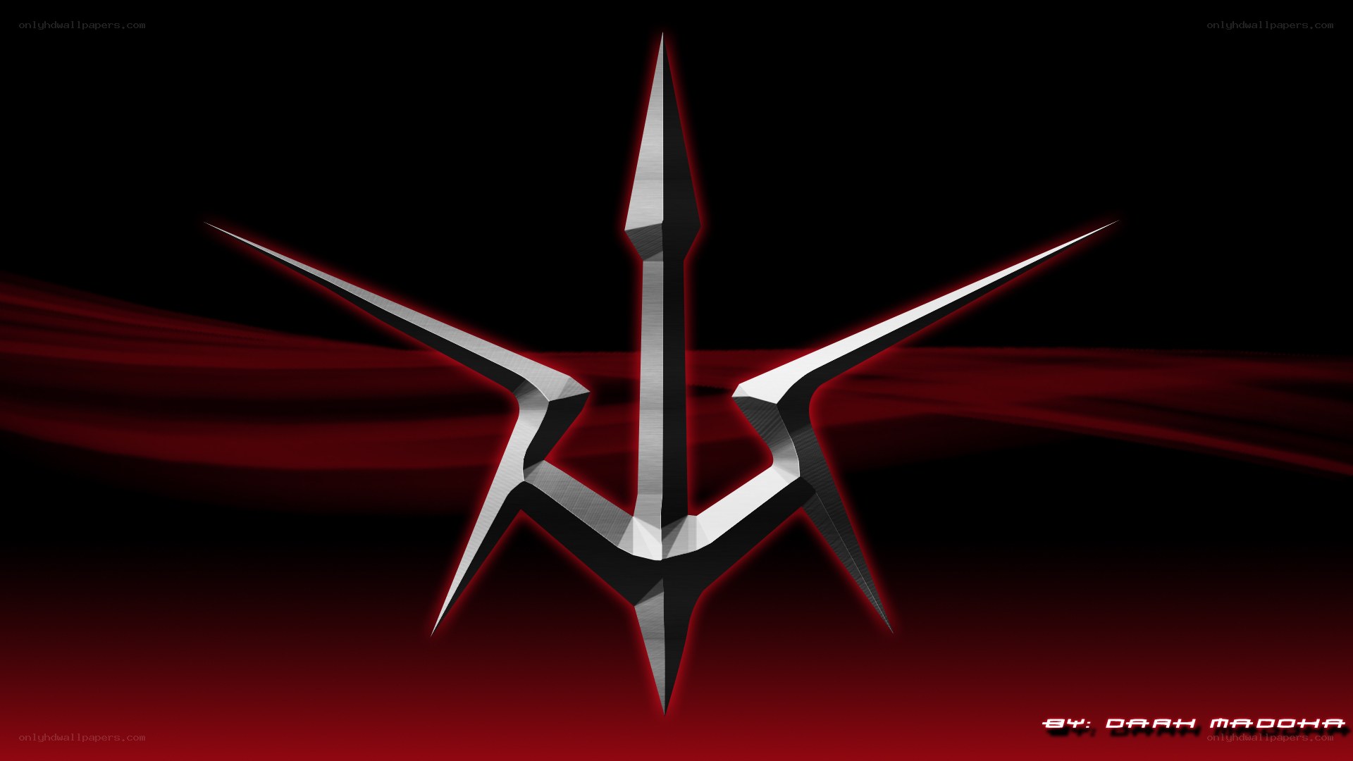 Dark Madoka logo art