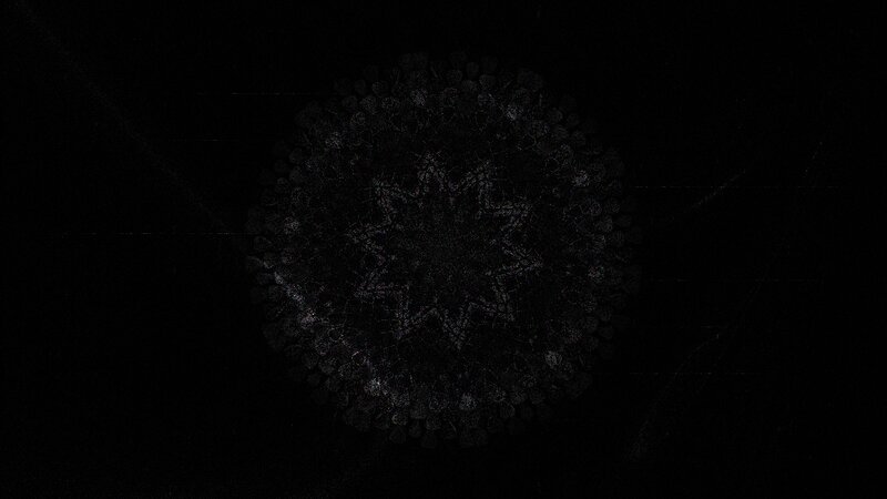 Dark Mandala Pattern
