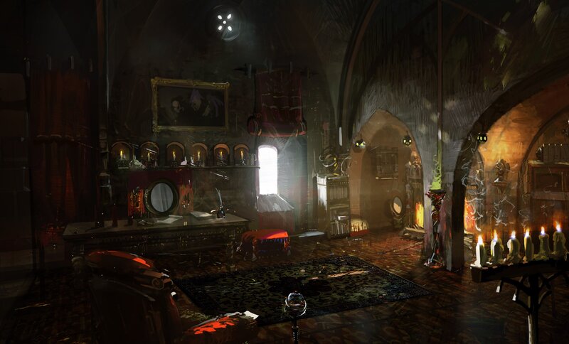 Dark Medieval Chamber