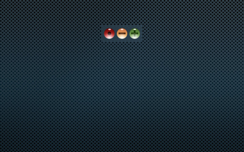 dark mesh with control buttons