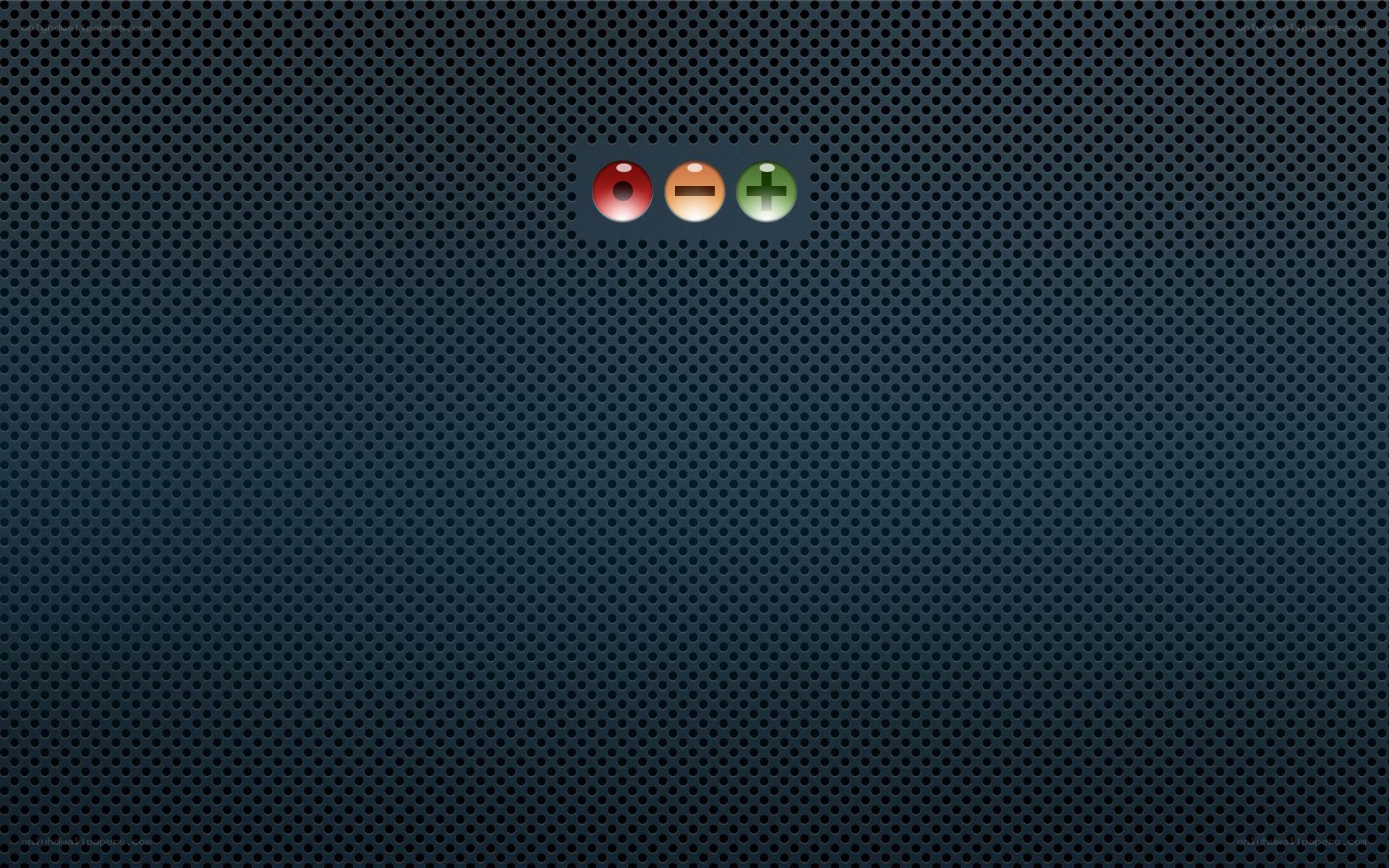 dark mesh with control buttons
