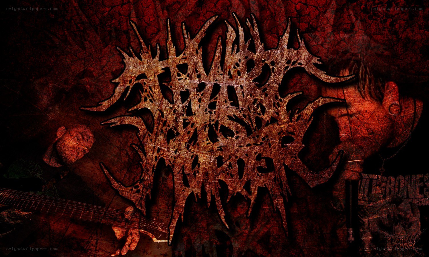 dark metal band logo artwork