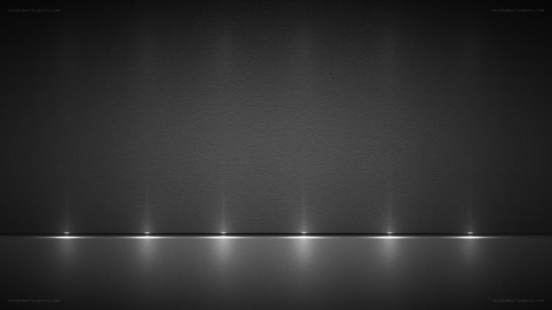 dark minimalist room with lights