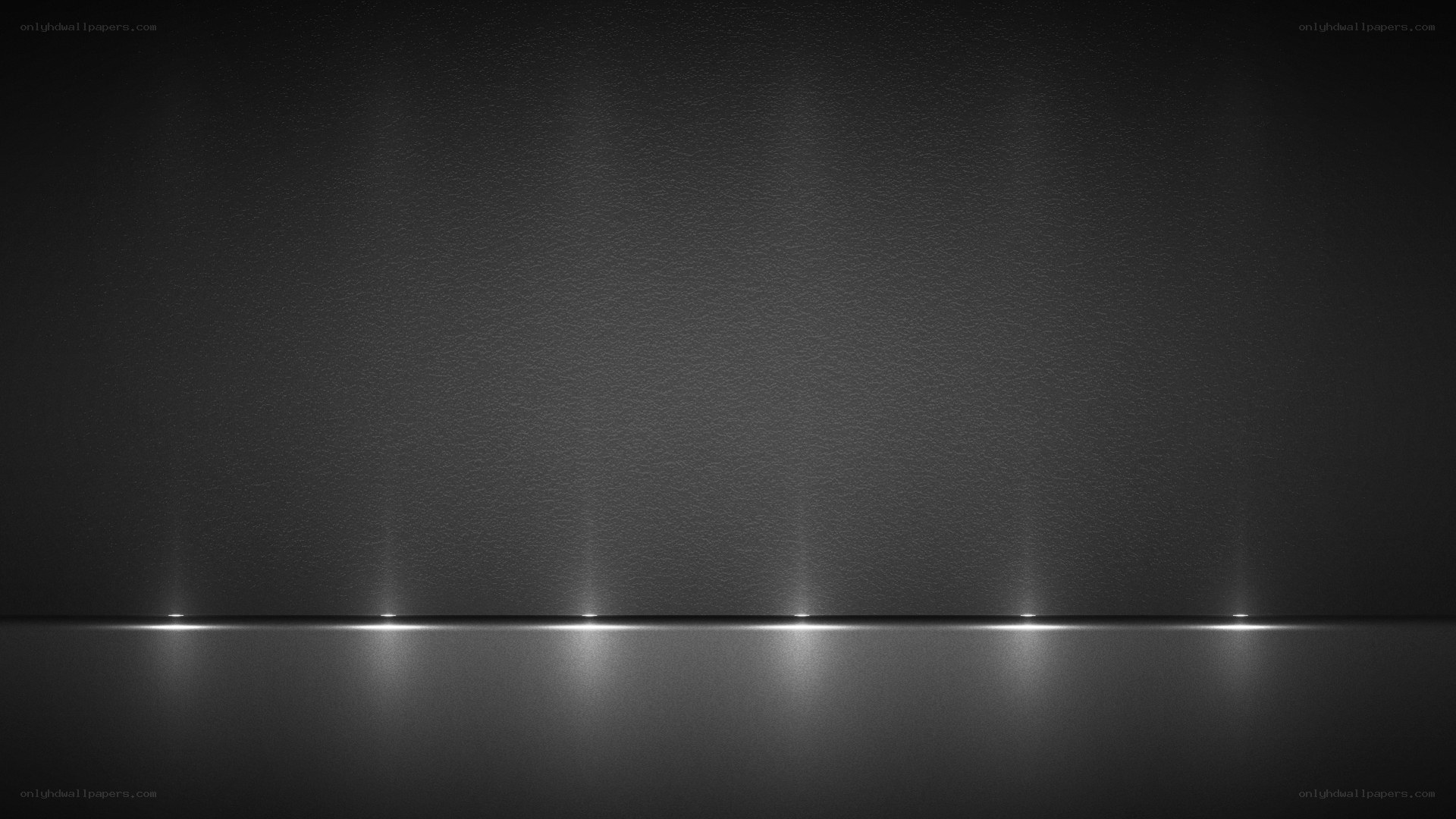 dark minimalist room with lights