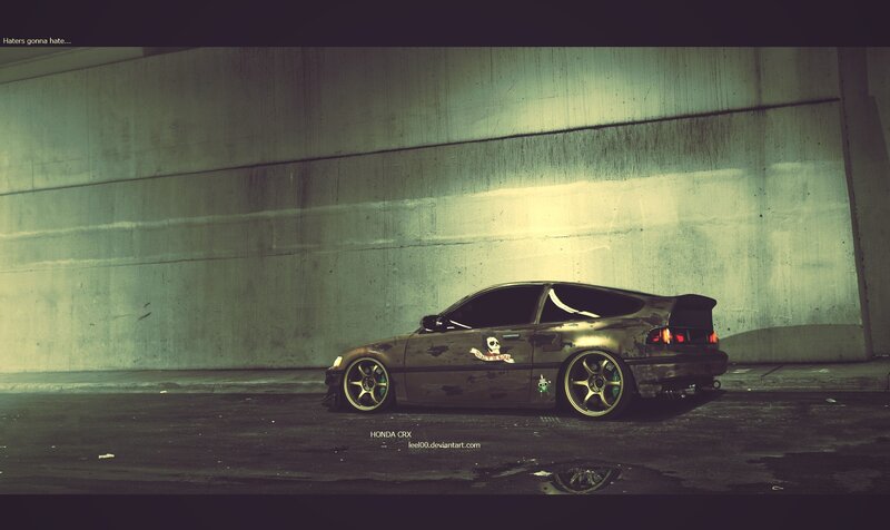 Dark Modified Car