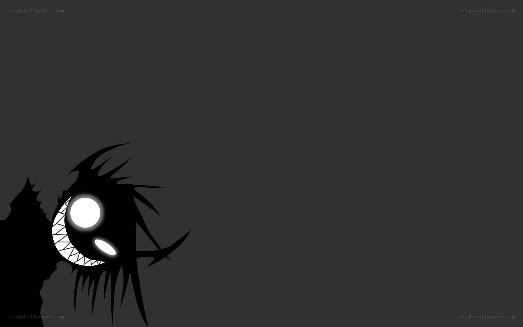 dark monster eye illustration