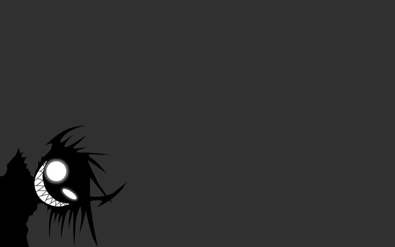 dark monster eye illustration