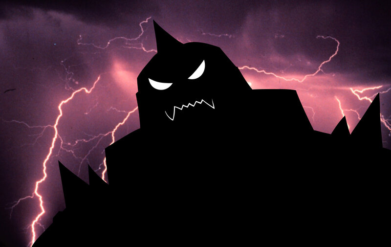 dark monster silhouette