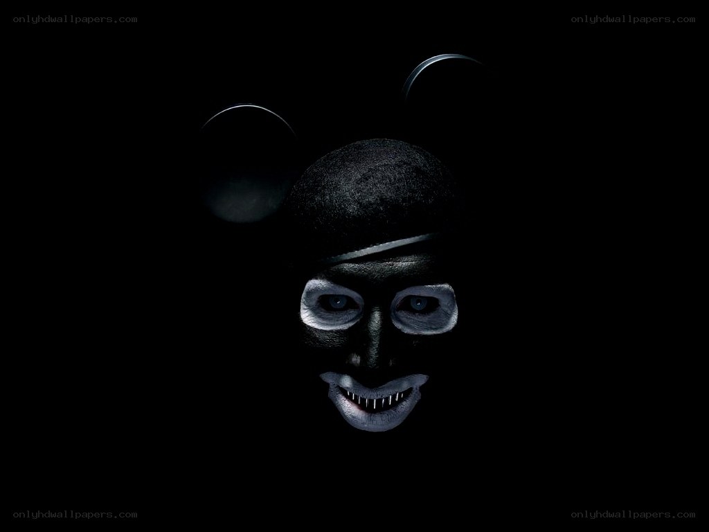 dark mouse mask figure