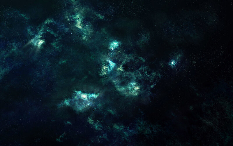 dark nebula in space