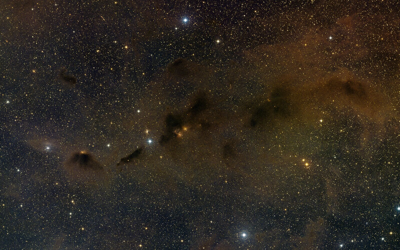 Dark Nebula in Starfield — Black, Cosmic