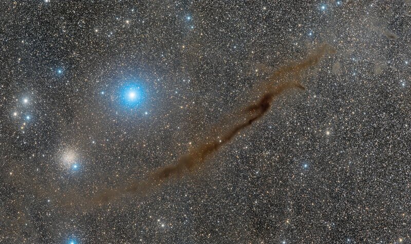 Dark Nebula in Starfield — Black, Dramatic