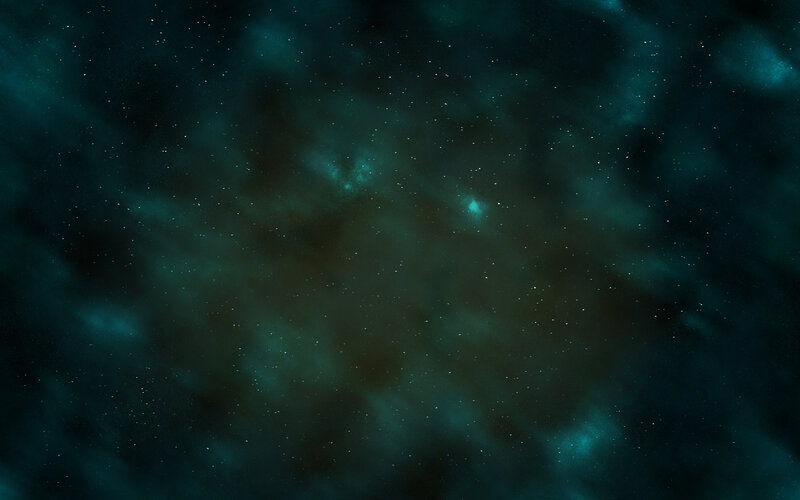 dark nebula with stars