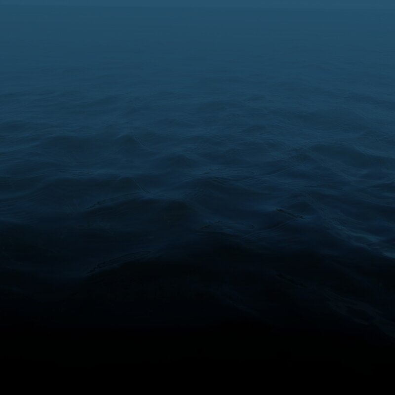 Dark Ocean Surface