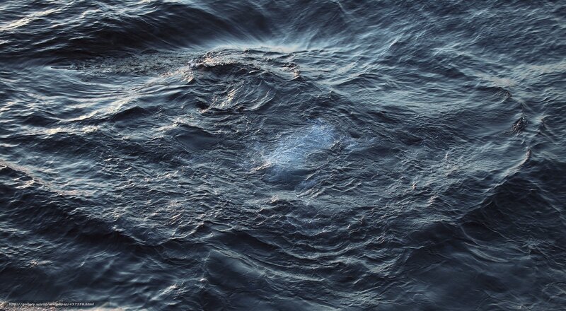 dark ocean waves at sea