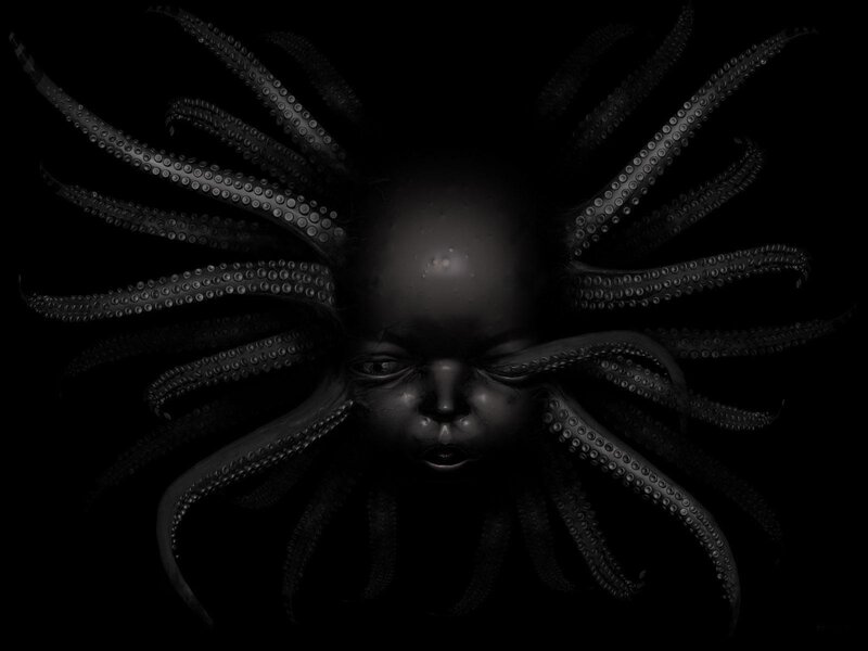 dark octopus creature
