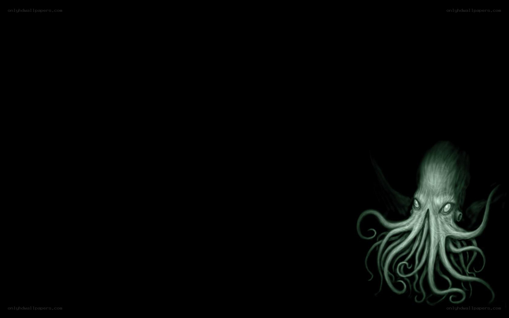 dark octopus creature