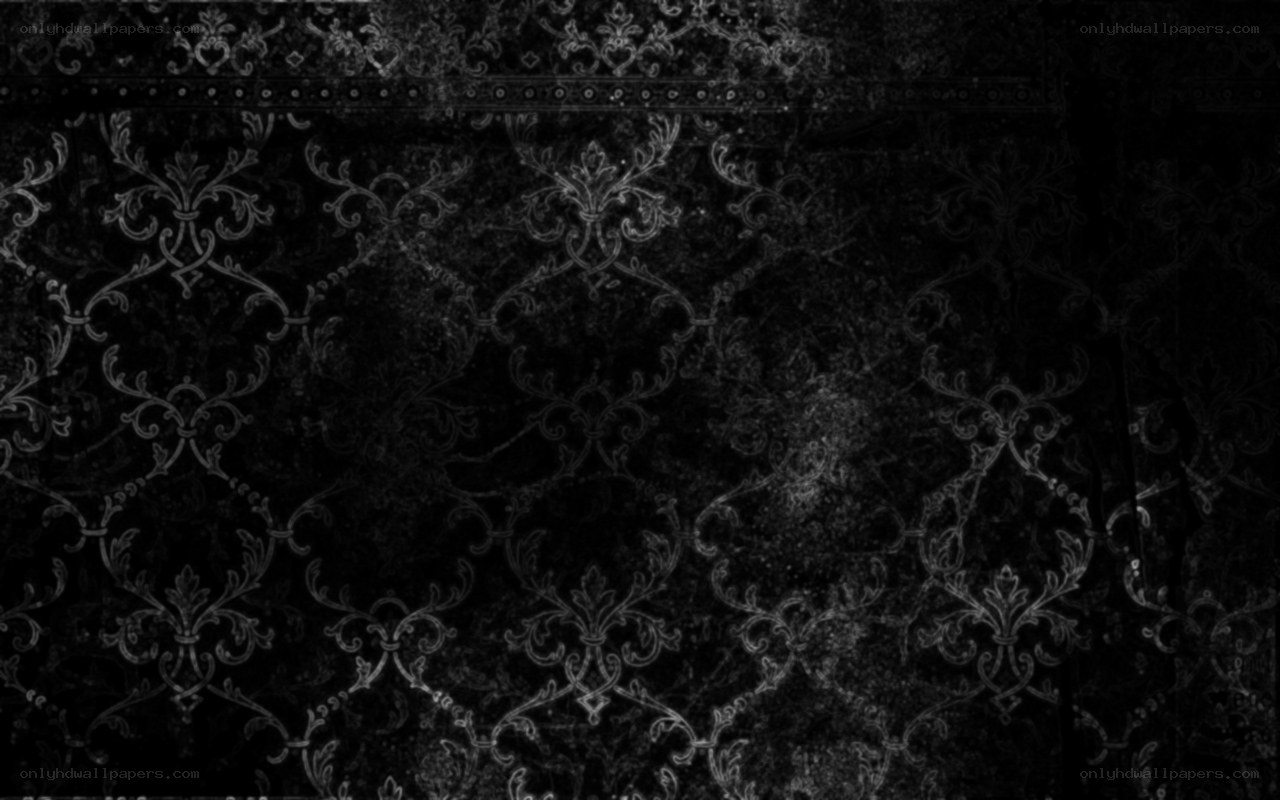 dark ornate wallpaper pattern