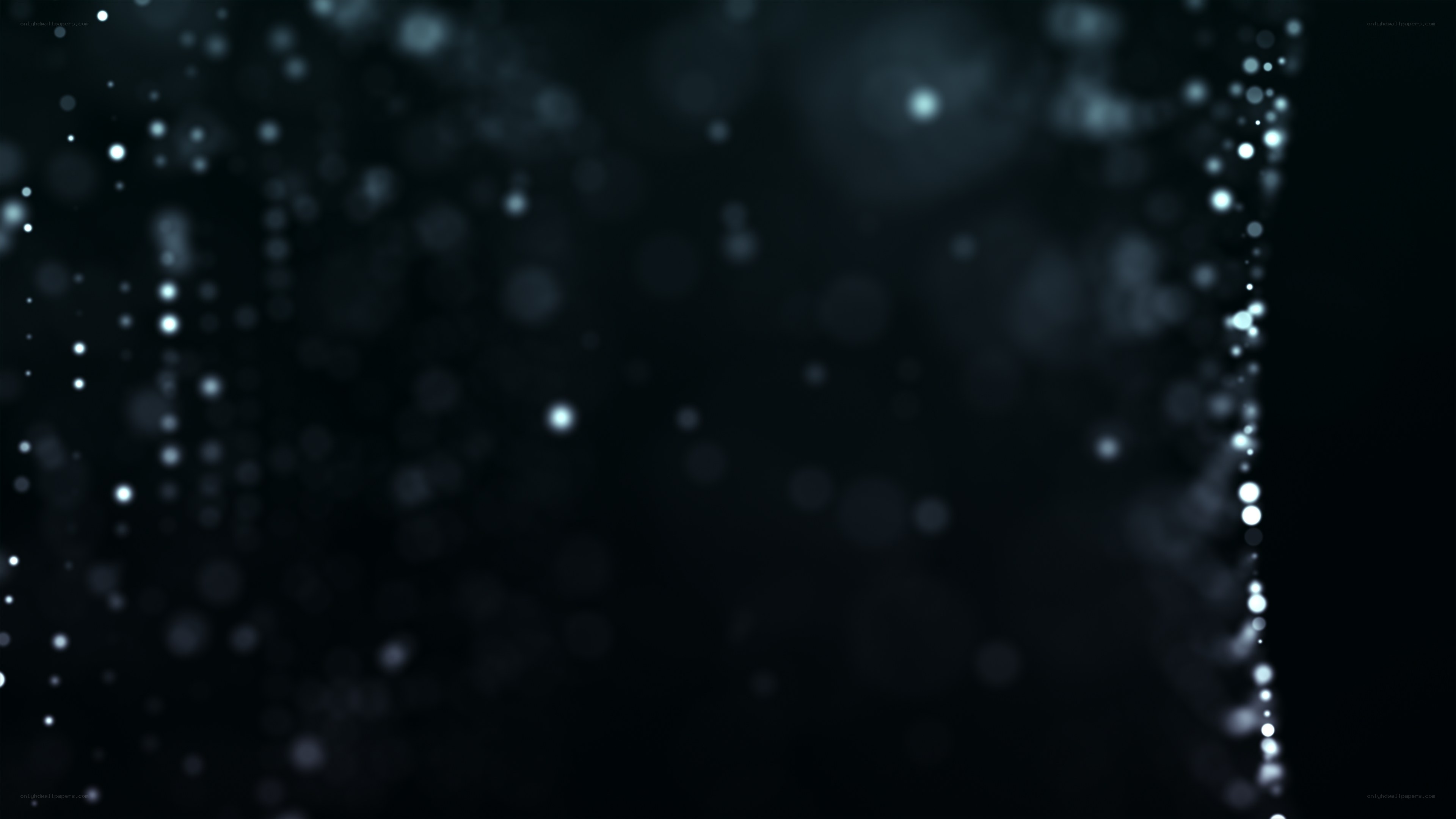 dark particles floating
