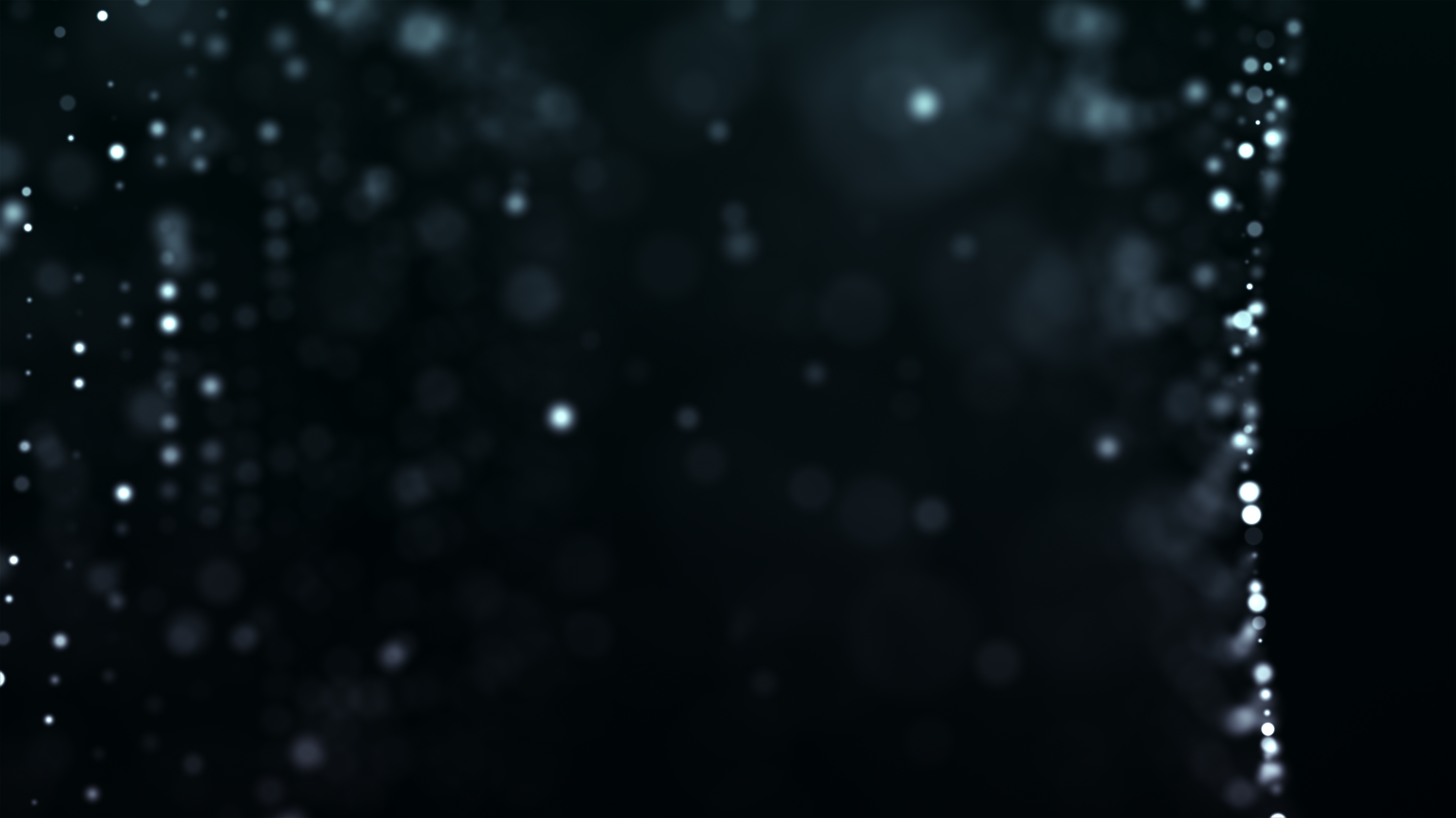 dark particles floating