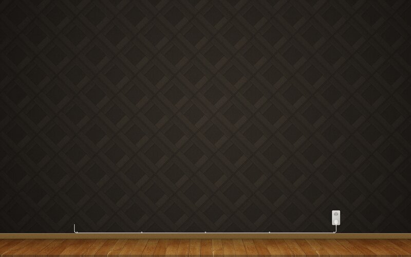 Dark Patterned Wall — Black, Minimalist