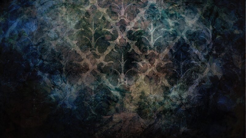 Dark Patterned Wallpaper — Black, Digital Art, Pattern