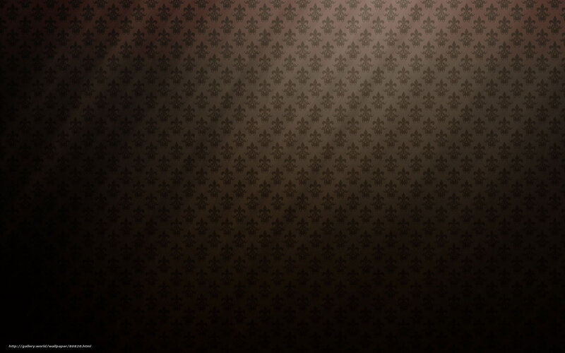 Dark Patterned Wallpaper — Brown